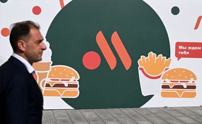 Newly Rebranded Mcdonald’s Opens In Russia