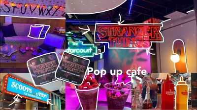 Stranger Things Café Open In Tokyo