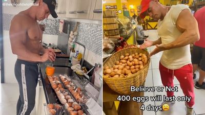 Fitness Influencer Eats 100 Eggs Per Day