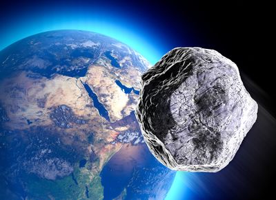Huge Asteroid Narrowly Misses Earth
